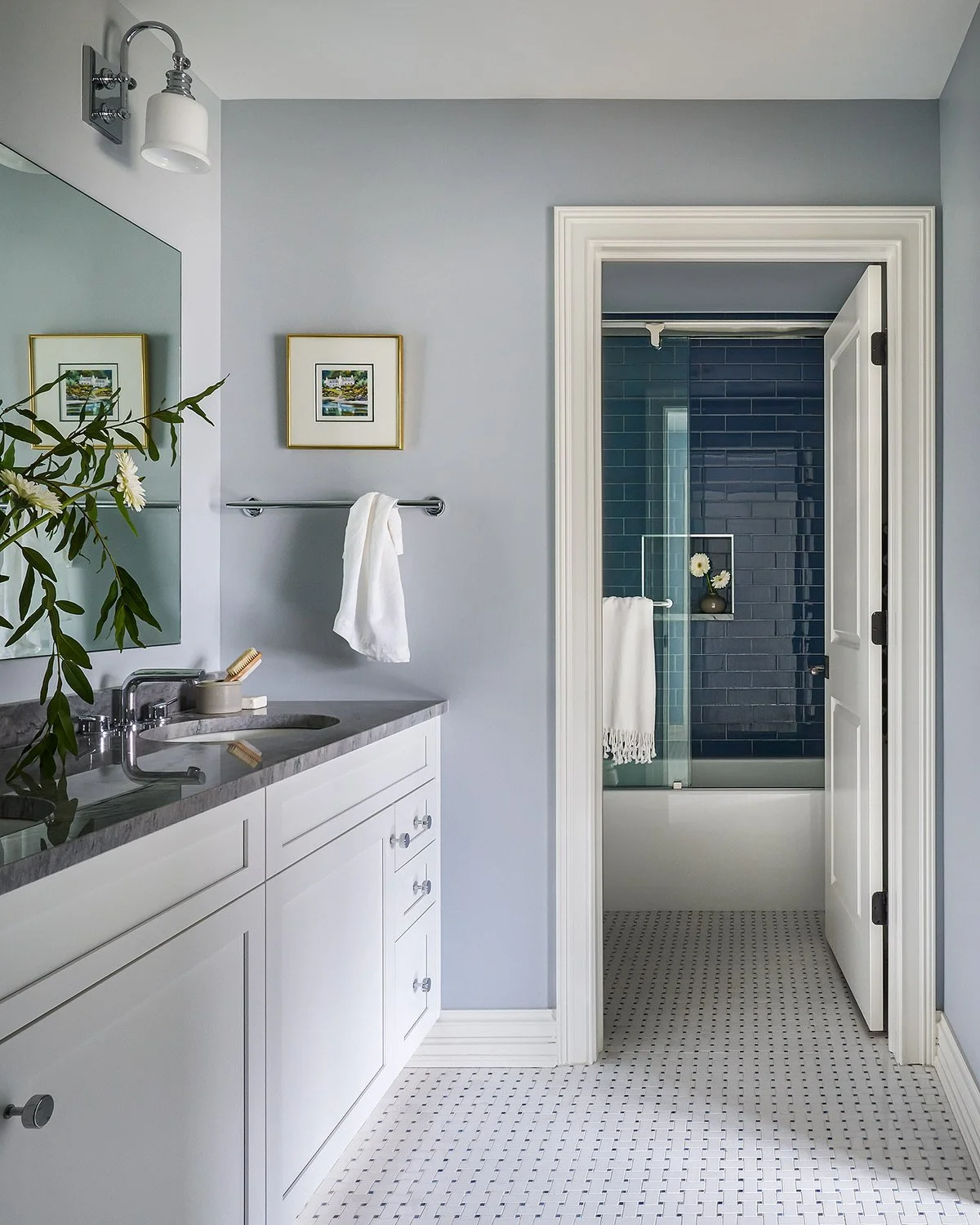 residential interior design Sarasota Florida custom bathroom renovation