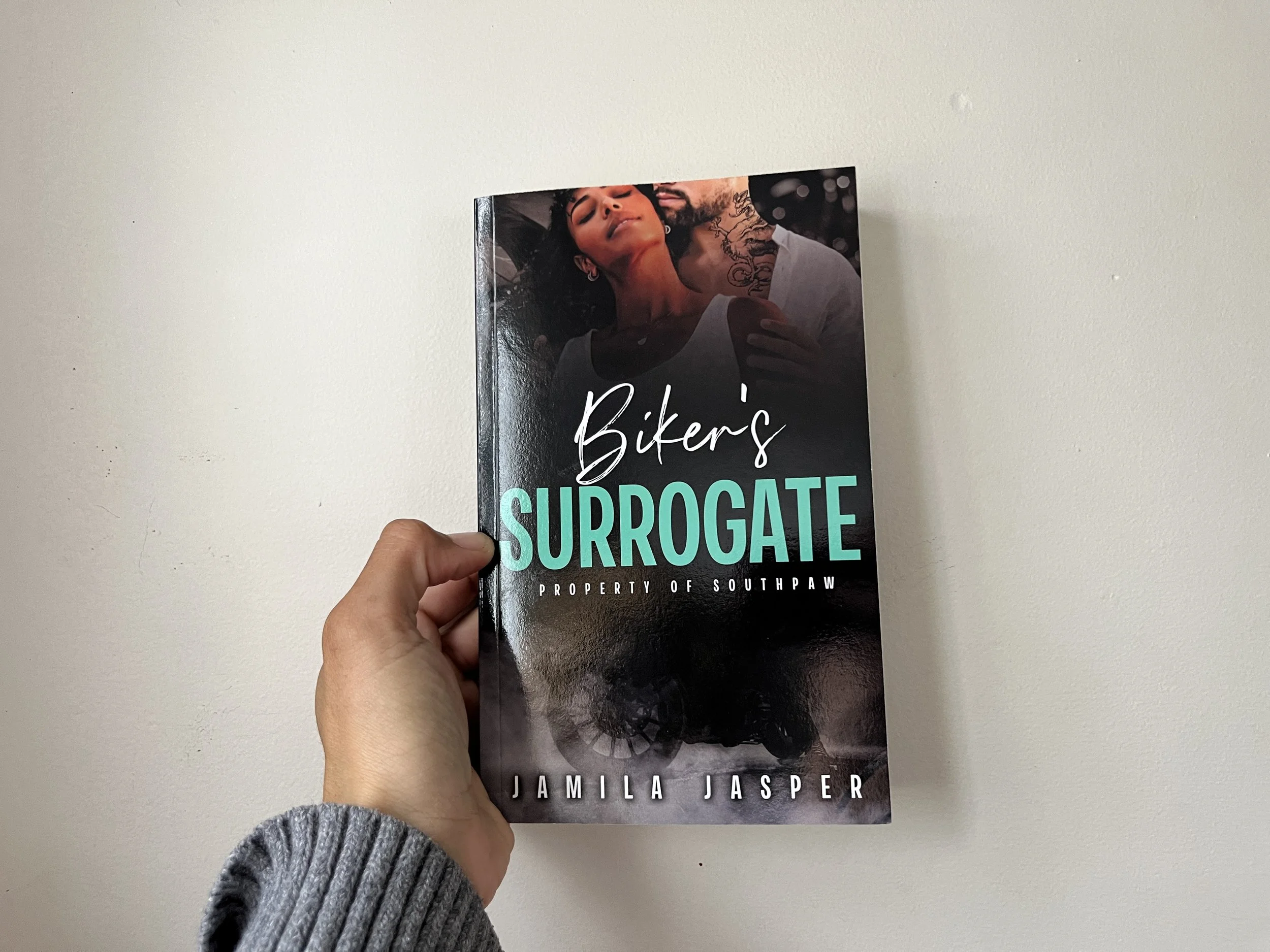 Out Of Print: Biker's Surrogate (Book #1 Rebel Barbarians MC)