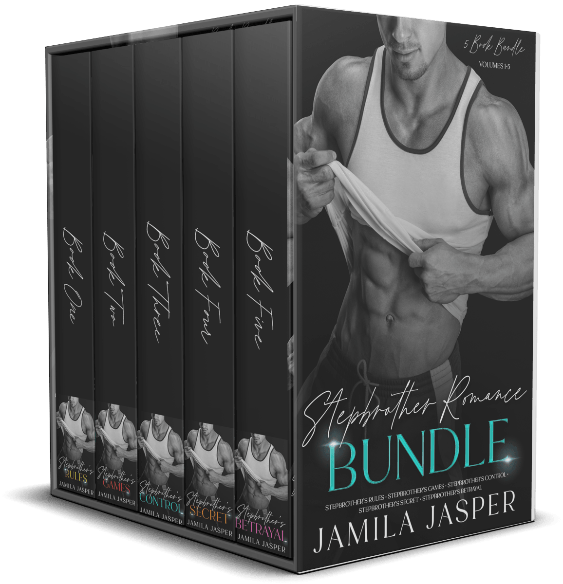 Stepbrother Serial Romance Bundle: Volume 1-5 (Boxed Set)