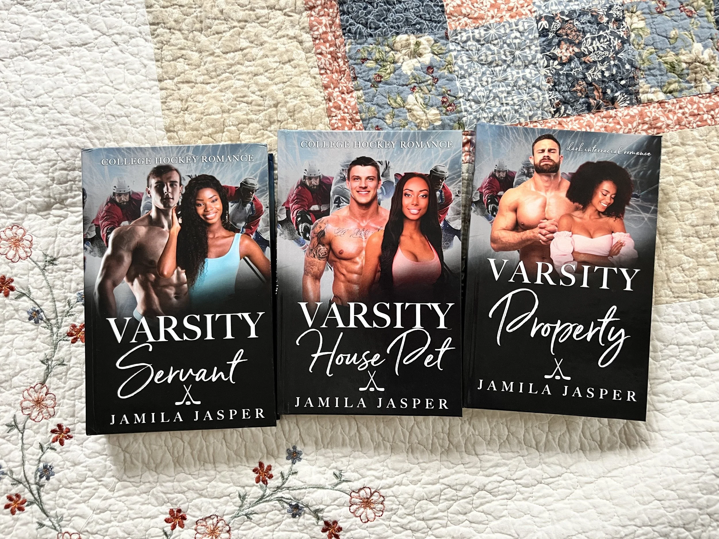 Out of Print: The Laguna Grove Vipers Hockey Romance Trilogy -- Signed Hardcover Trilogy Bundle