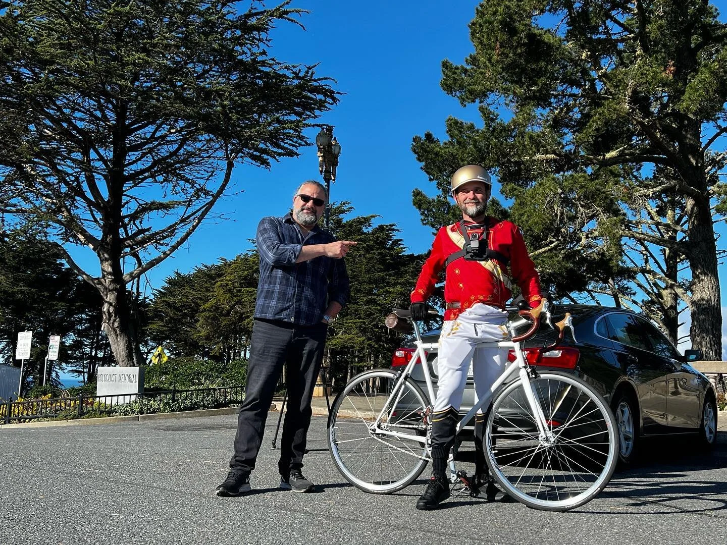 &ldquo;The Pedaling Palette/ A GPS Artist&rsquo;s Odyssey&rdquo; is a short documentary that I&rsquo;m making now about this amazing artist &amp; activist: Jakub Mosur 🚴&zwj;♀️
.
Photos: Vahid Zamani who is the film&rsquo;s cinematographer 

#FirstP
