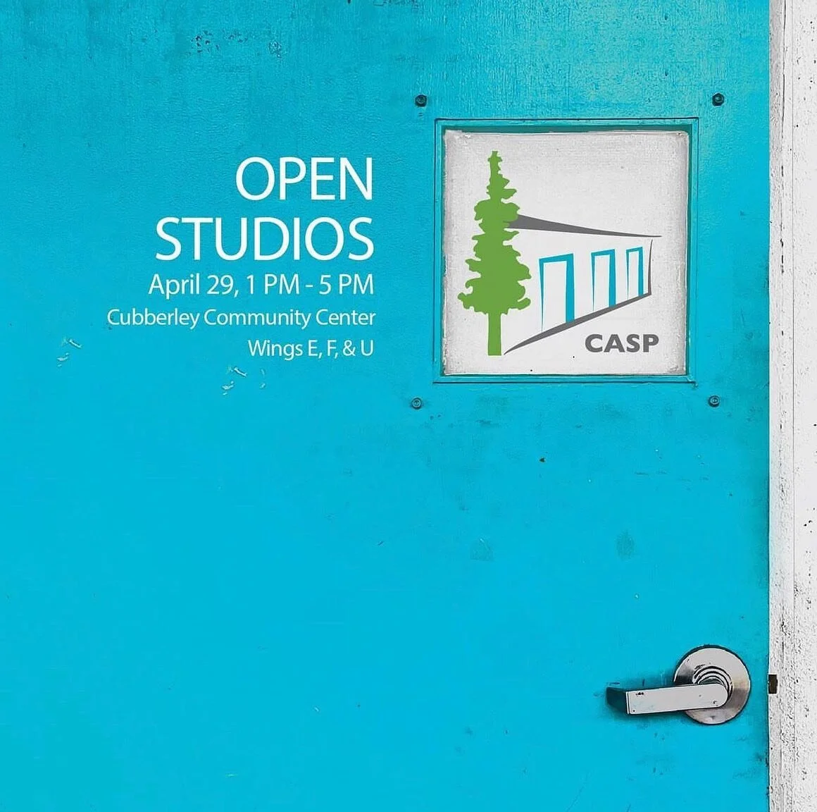 Open Studios
April 29, 2023, 1 pm - 5 pm
This event is free to public and take place at Cubberley Community Center in Palo Alto

More info: @artistsofcasp