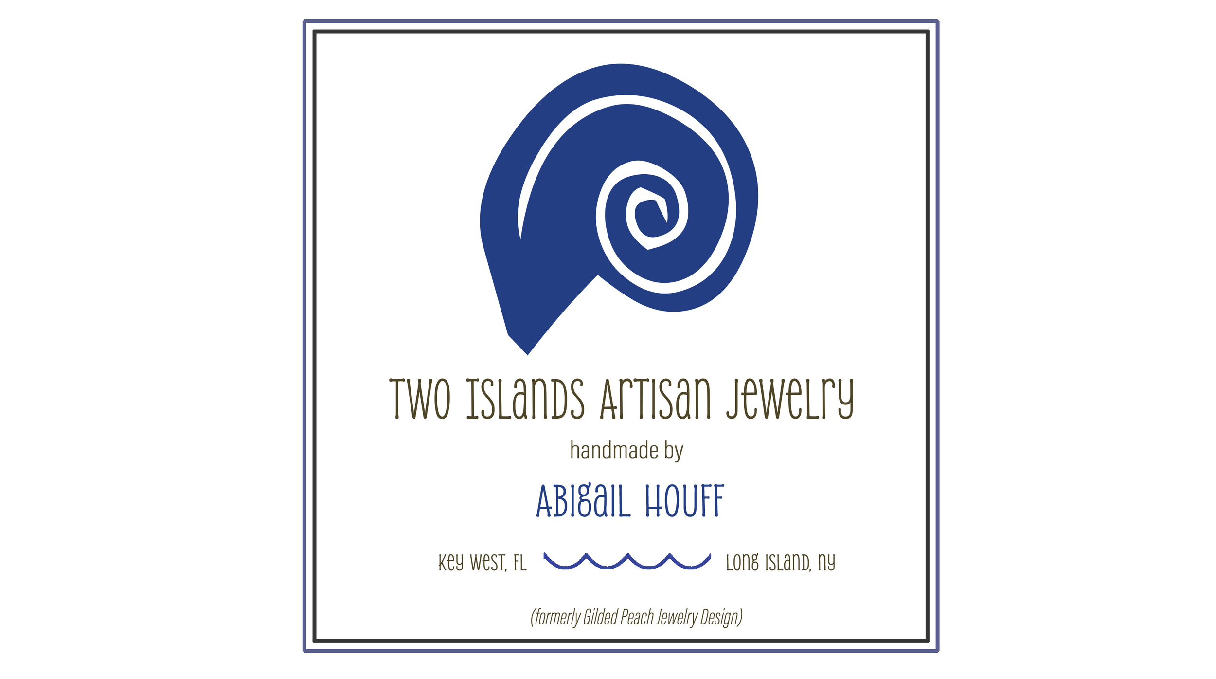 Two Islands Artisan Jewelry logo.