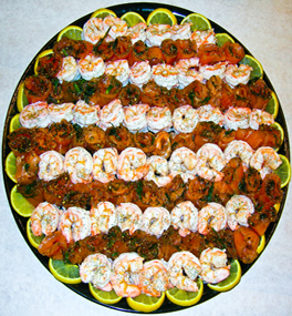 Shrimp &amp; Gravlox Platter