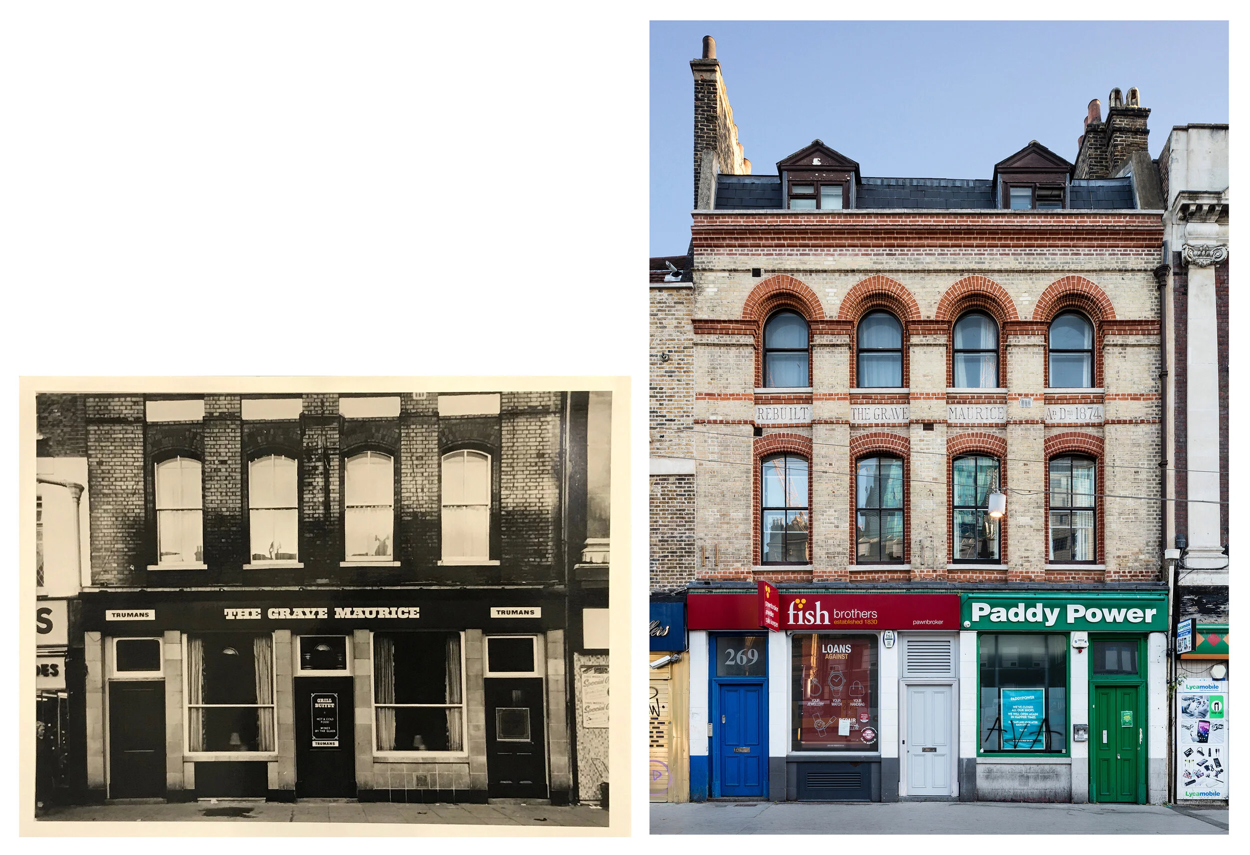 THE GRAVE MAURICE 269 Whitechapel Road