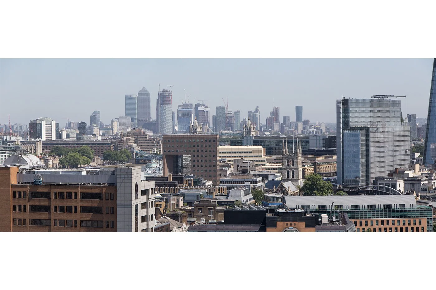 Tate Modern - Southwark, Tower Bridge, and Canary Wharf