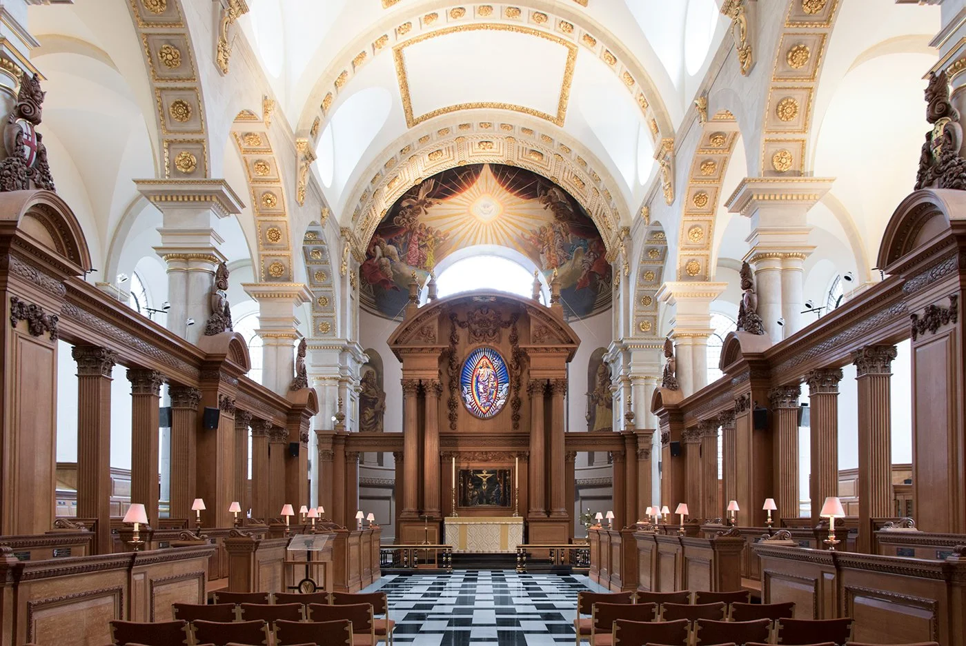 St Bride's Fleet Street