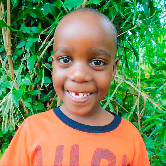 Dalton Ampaire is in top class (the equivalent of kindergarten) and lives with his mother and one sibling. His father died. His mother works at a kiosk, but is unable to earn very much money. He loves to sing, and his favorite foods are rice and meat.CHILD ID: B-211  GENDER: Male BIRTHDAY: May 11, 2015