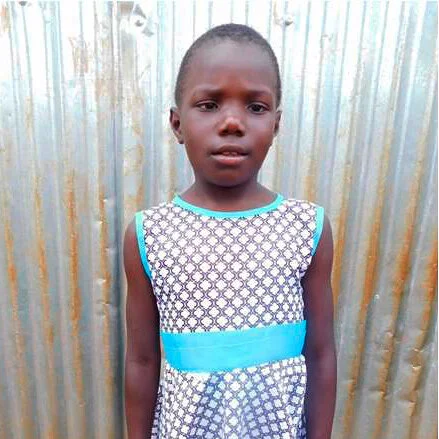 Nakayenga Aliyanah is in top class (equivalent to kindergarten) and lives with her parents and eight siblings. Her parents are poor farmers with no stable source of income. She loves music and her favorite foods are posho (a cooked cornmeal dish) and beans.CHILD ID: I-271  GENDER: Female  BIRTHDAY: May 12, 2013