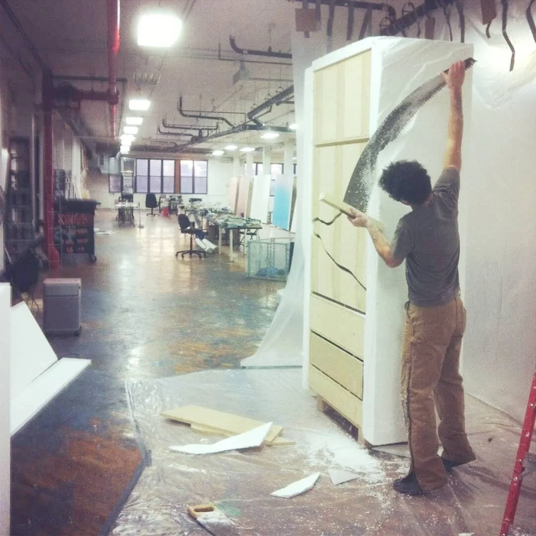 From the archive, fabricated for Bjarne Melgaard, Whitney Biennial 2014 with Katrin Alterkamp @ummmsmile @bjarnemelgaard