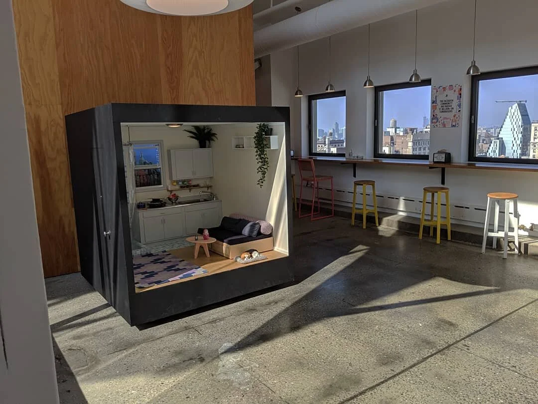 The mini apartment at Facebook