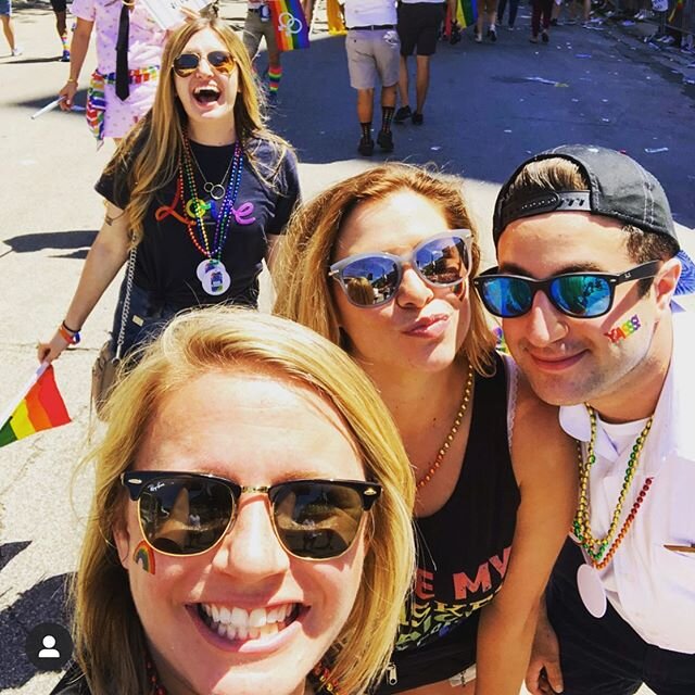 Missing these humans a little extra today. Let&rsquo;s do this again when all this craziness is over with, okay?? #tbt 
#pridemonth