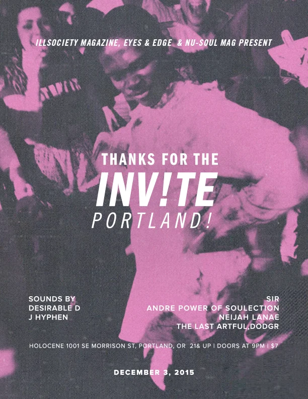 THANKS FOR THE INVITE