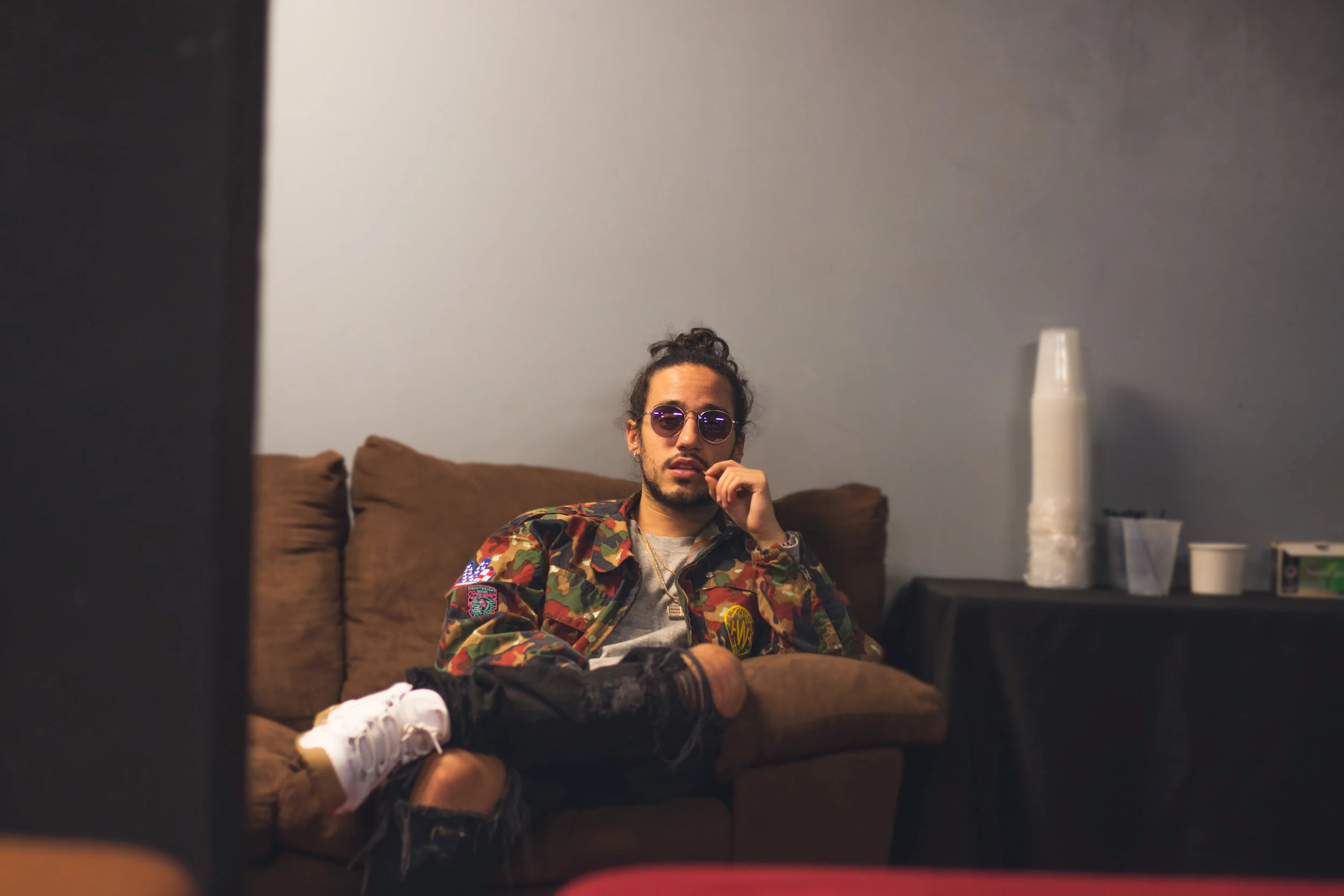 IN THE GREENROOM WITH RUSS
