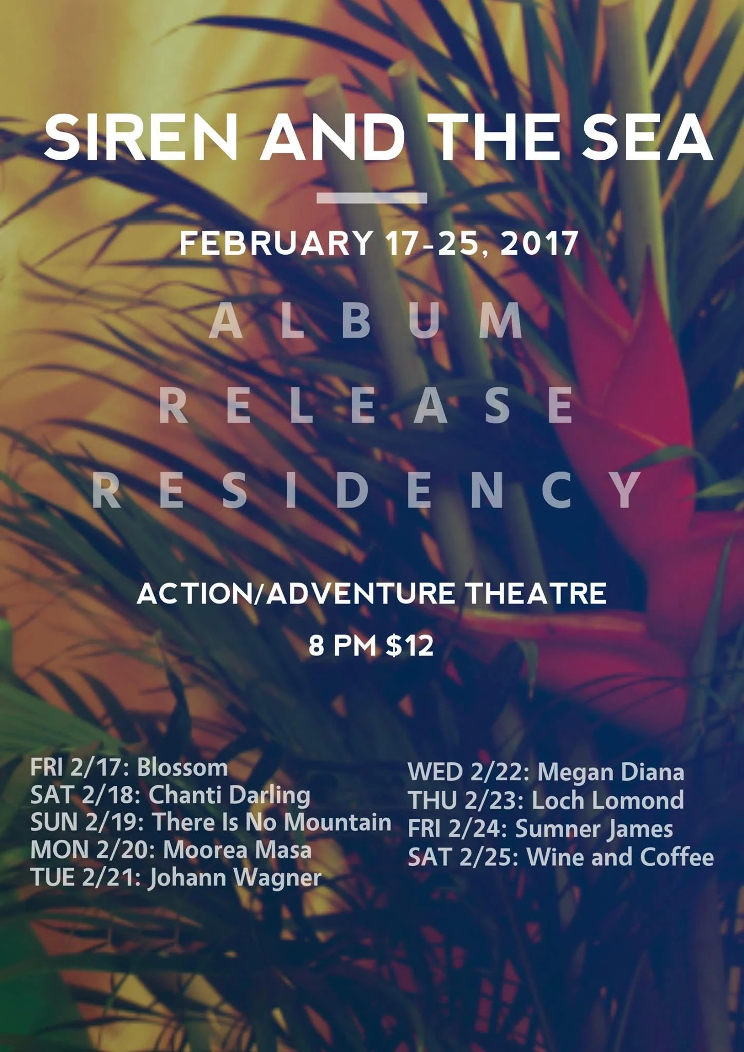 OPENING NIGHT: SIRENS & THE SEA