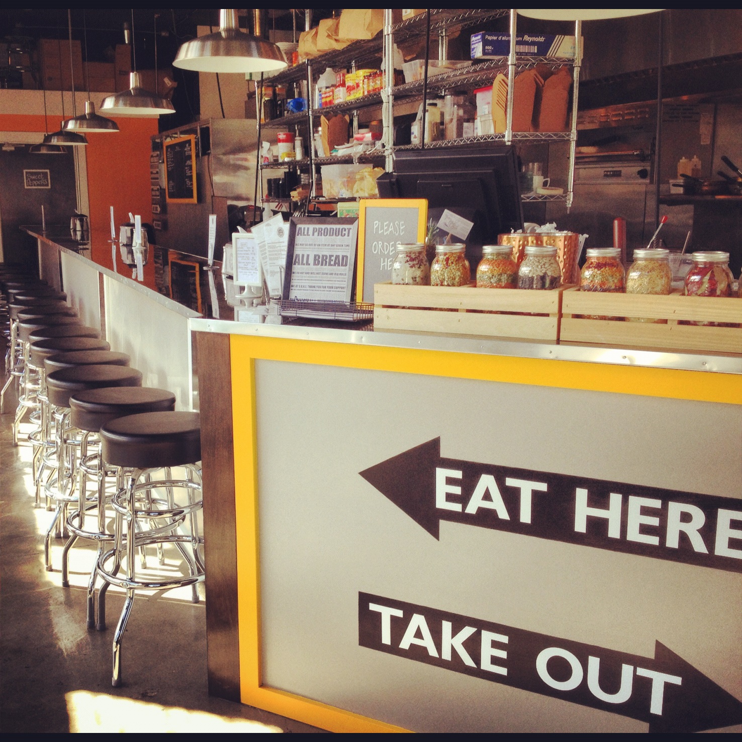 SHUT UP AND EAT