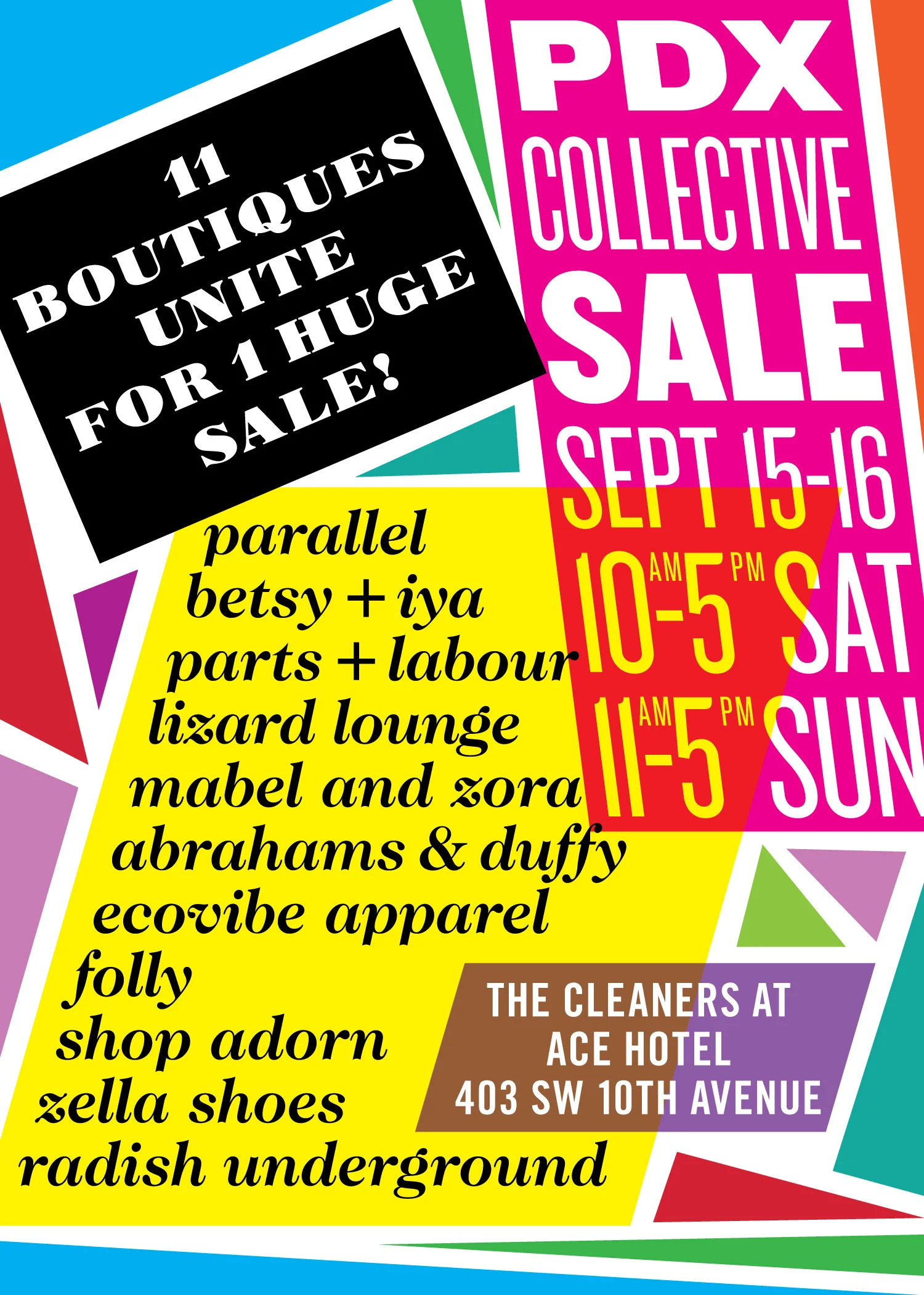 PDX COLLECTIVE SALE