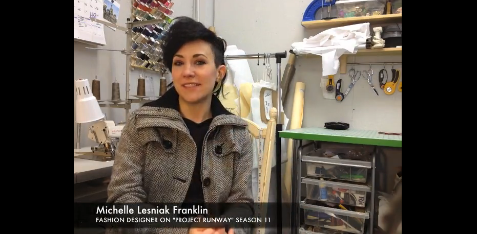 Michelle Franklin premieres on 'Project Runway'