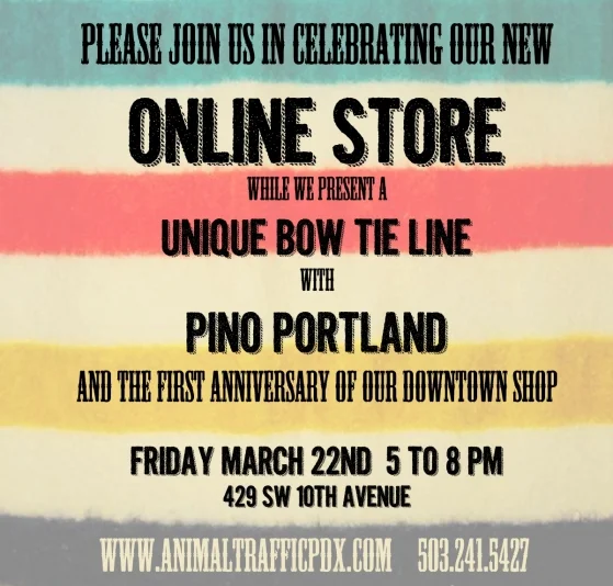 ANIMAL TRAFFIC X PINO PARTY