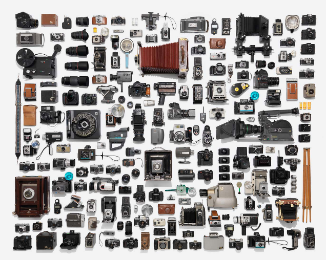 Super Giant Camera Collage