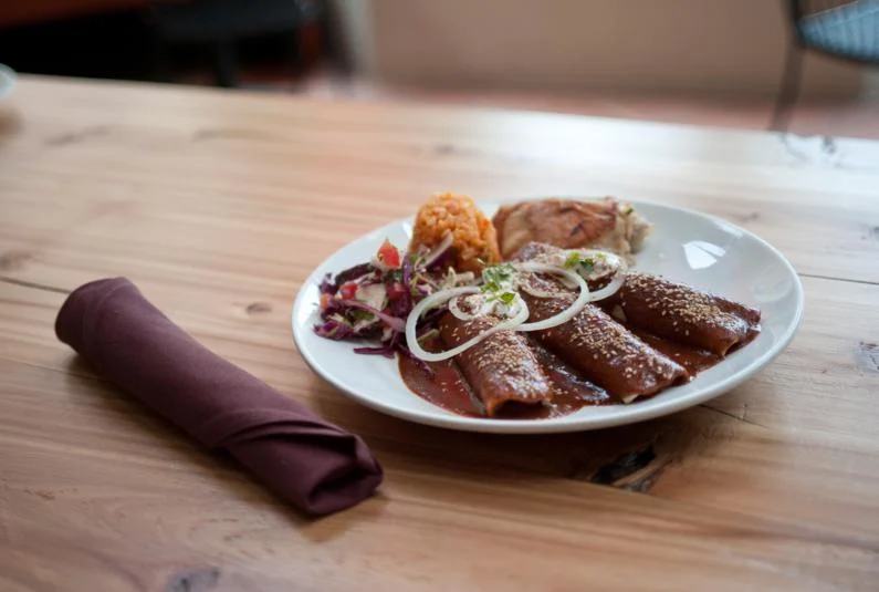 Mole Poblano from Cha Cha Cha