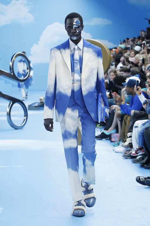 Louie Vuitton Fashion Show in Paris, February 2020.