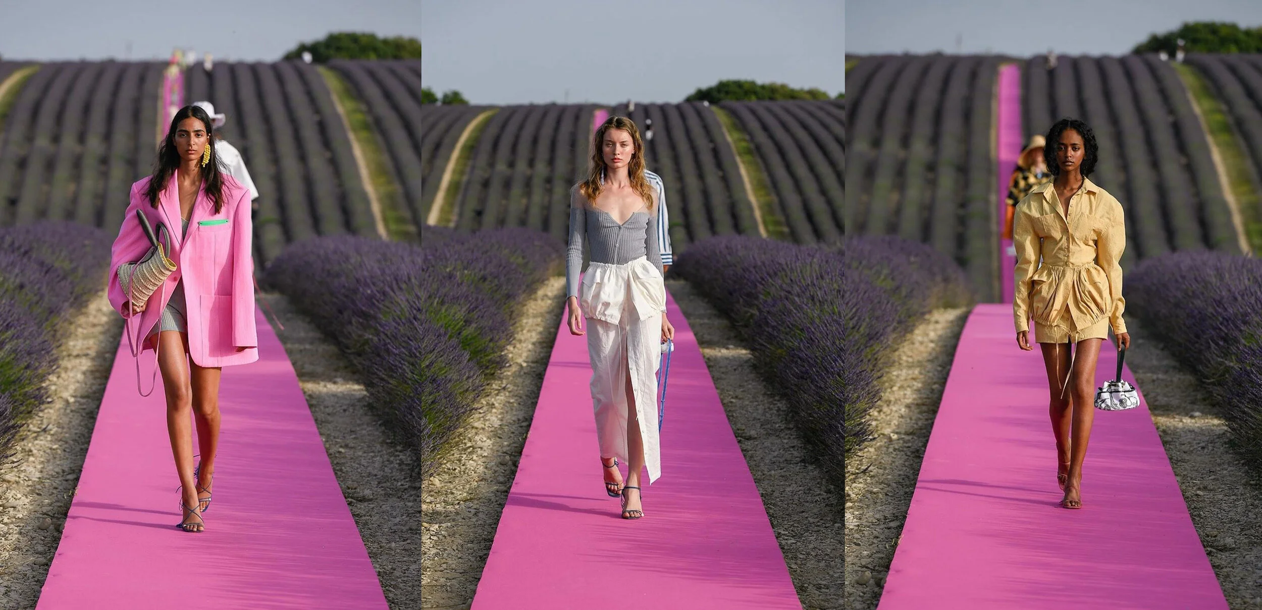 Jacquemus 10th Anniversary Show in South France, 2019.