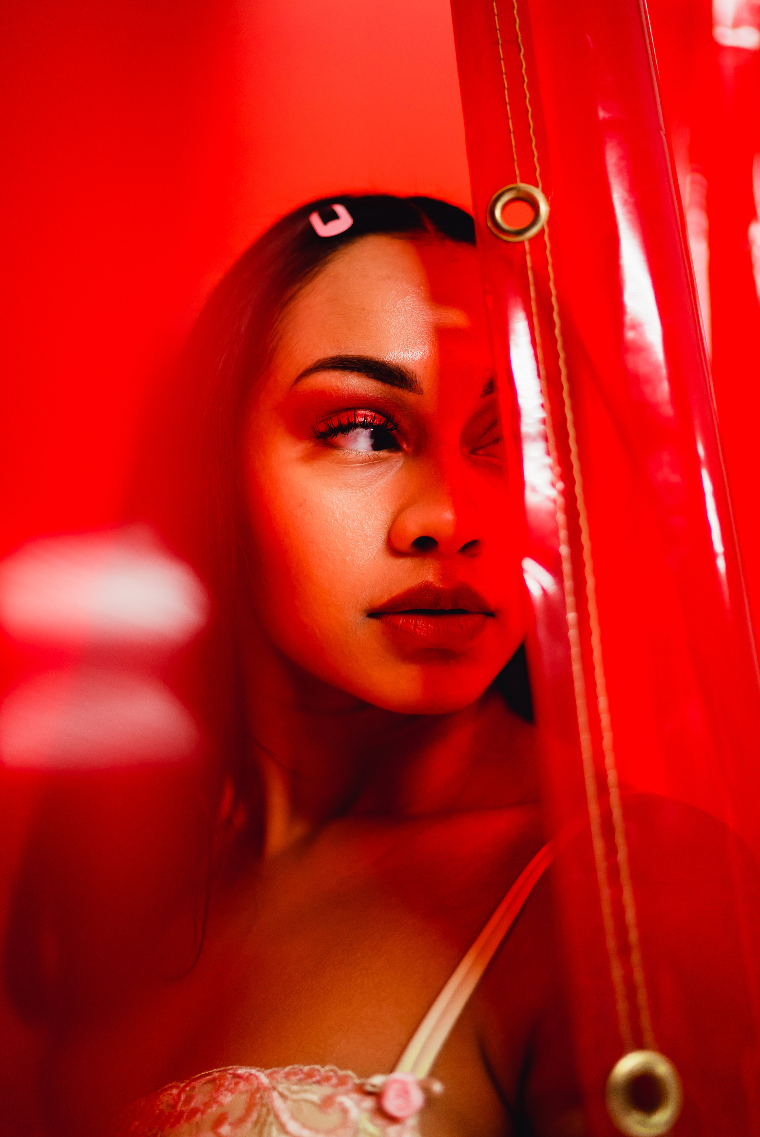 Gabriella Salazar, (Gabby) in Happy Valentines, a fashion collab by Purple World.