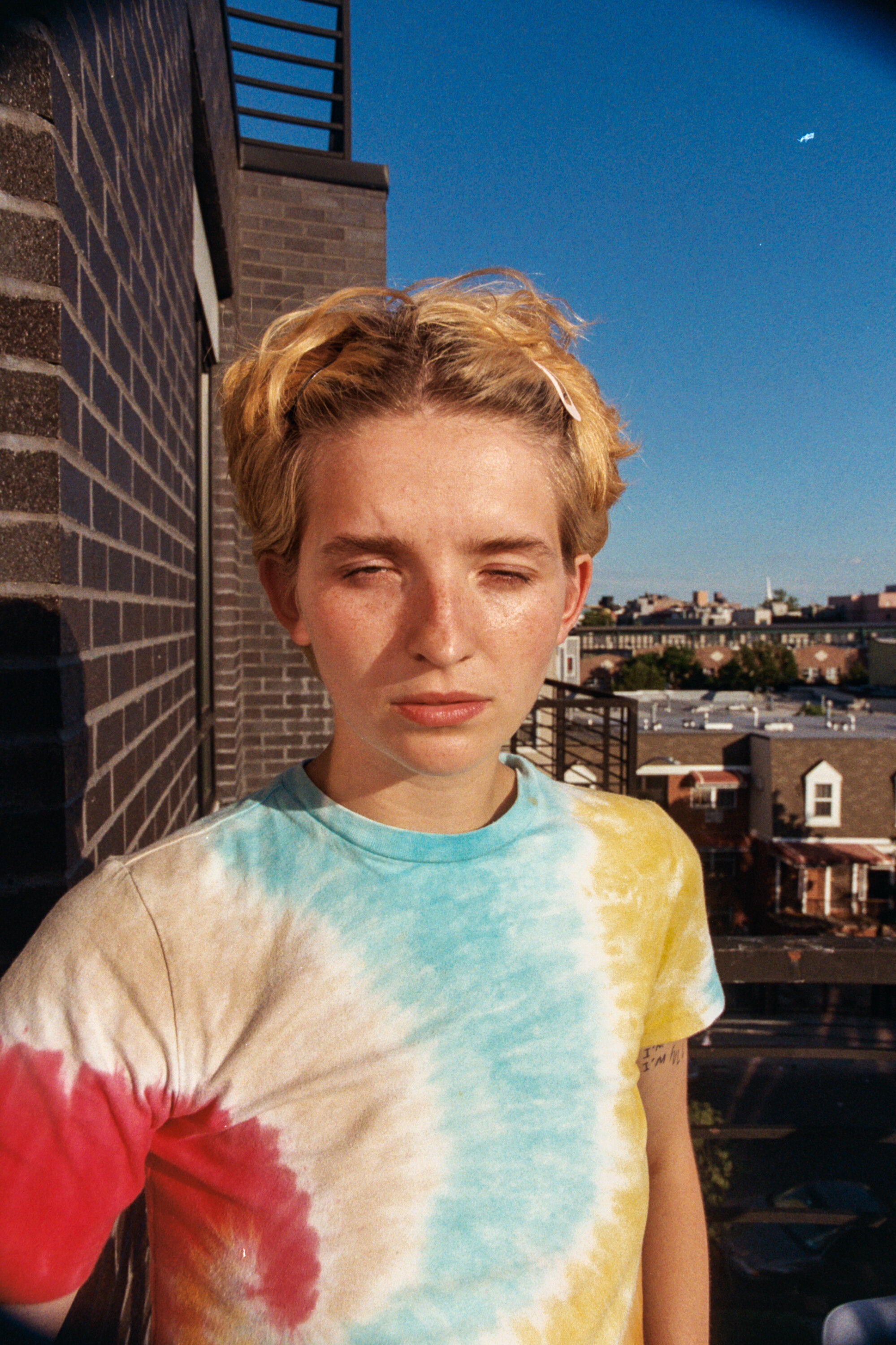 Emma on my Balcony, 2020