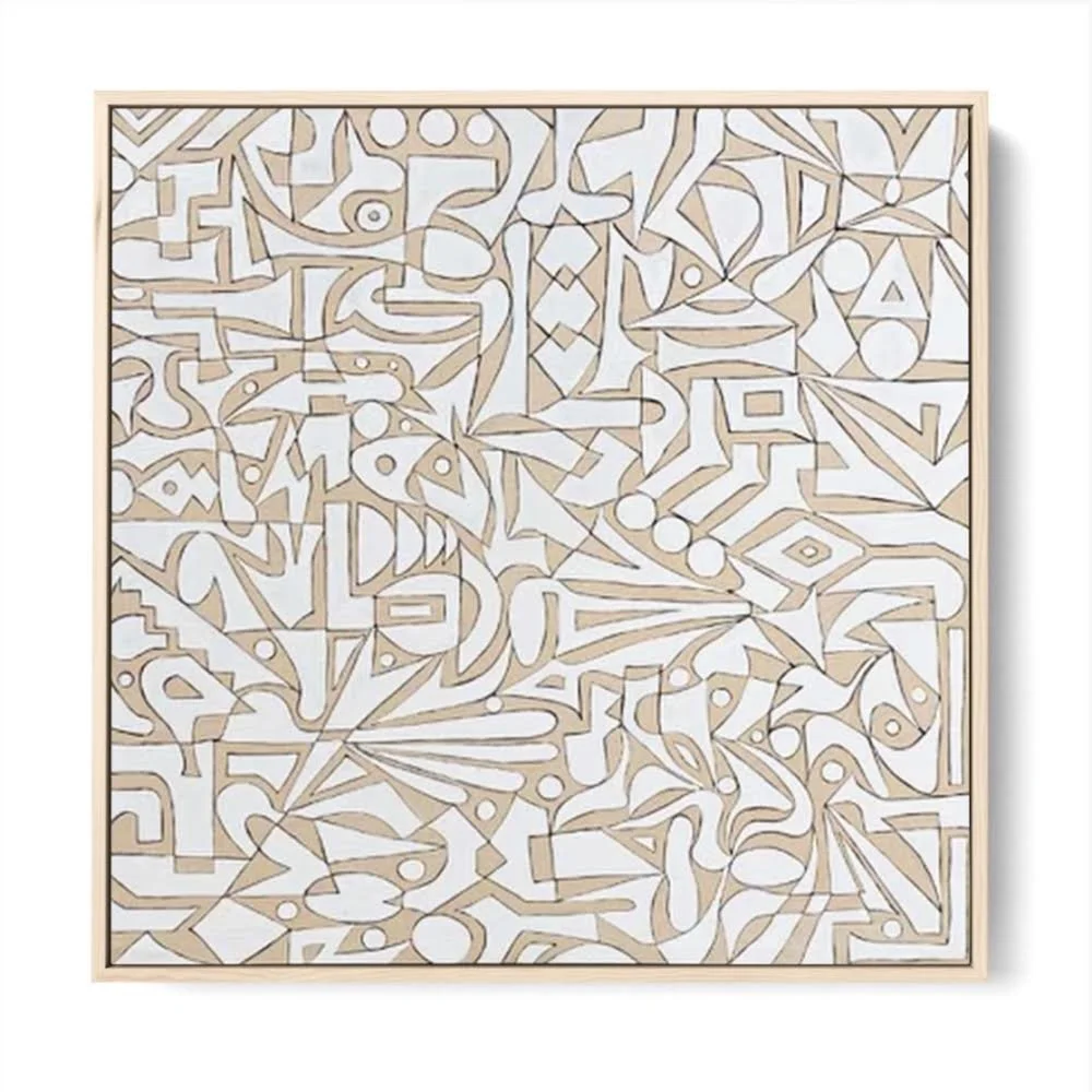 Victor Matthews Snow Sand, 2022 Pigment and acrylic paint on primed raw canvas 48 x 48 inches  122 x 122 cm