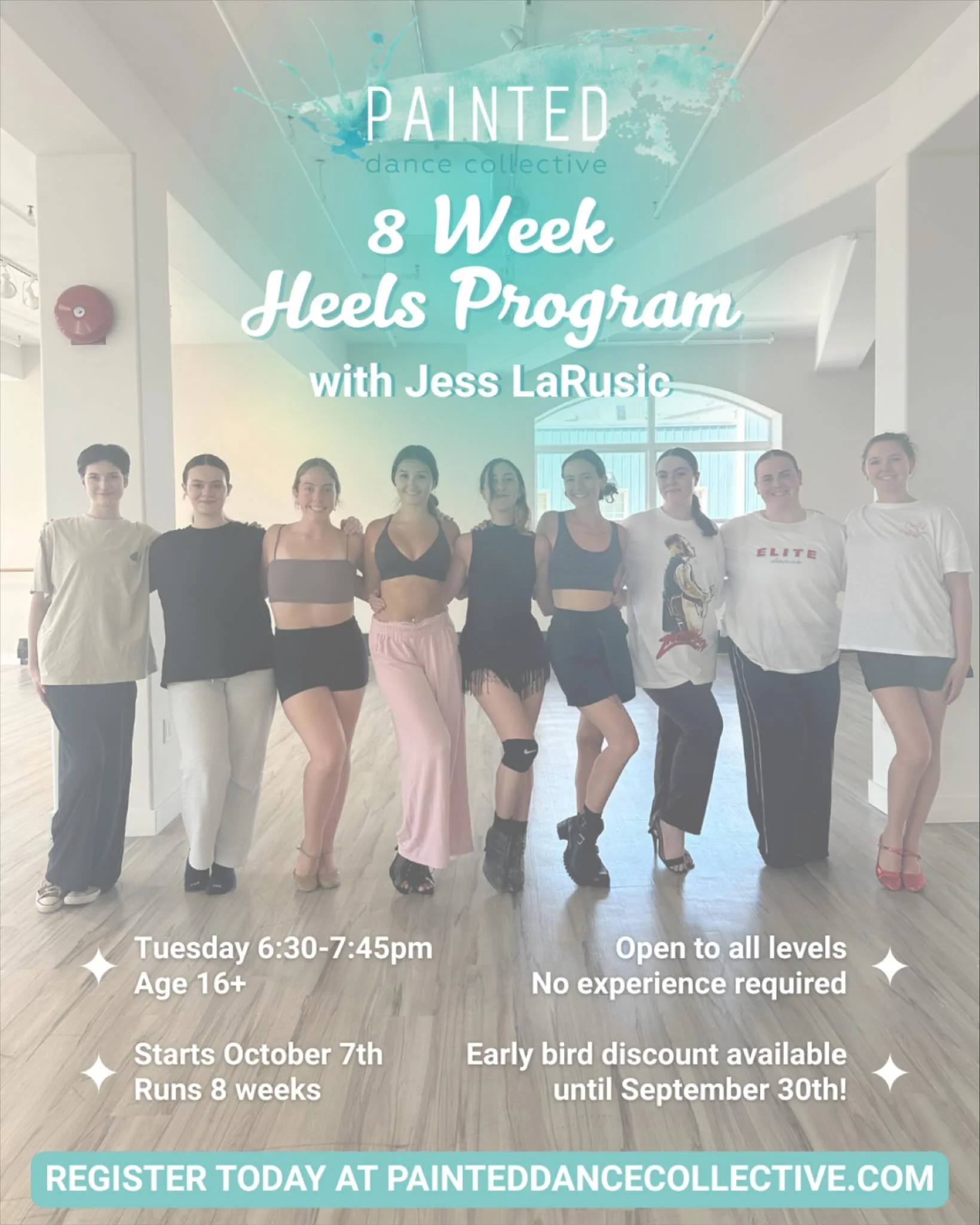 Strut into confidence with our 8-week Beginner Adult Heels Dance Class instructed by Jess Alexis 💃✨ 
LINK IN BIO TO REGISTER! Space is limited. 

What&rsquo;s &ldquo;heels class&rdquo;, you might ask?! In recent years, &ldquo;Heels&rdquo; has become