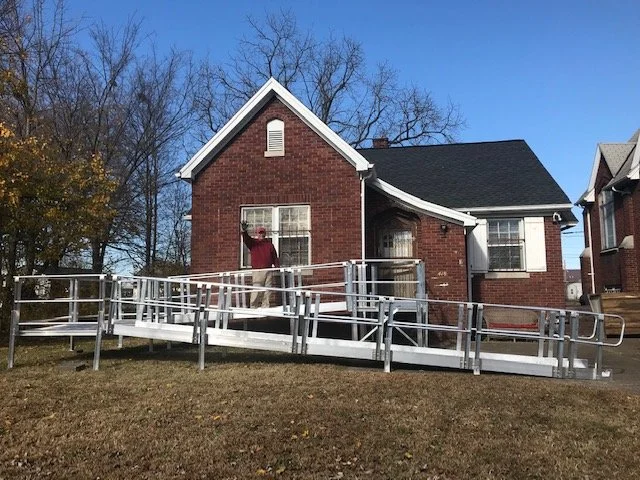 Wheelchair Accessible Ramp for Mission of Grace