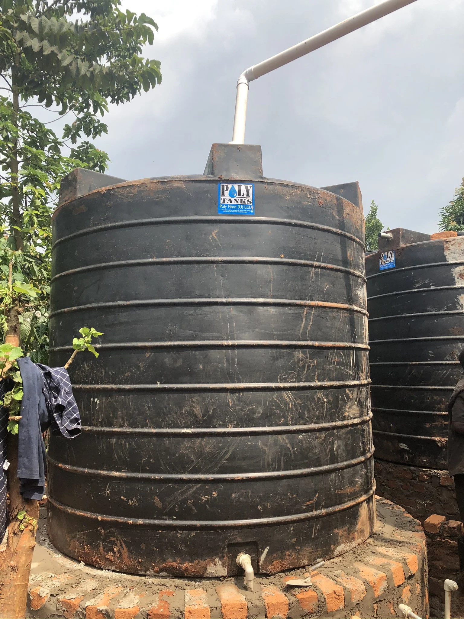 Water Harvesting Tanks for Troas Primary School, Uganda