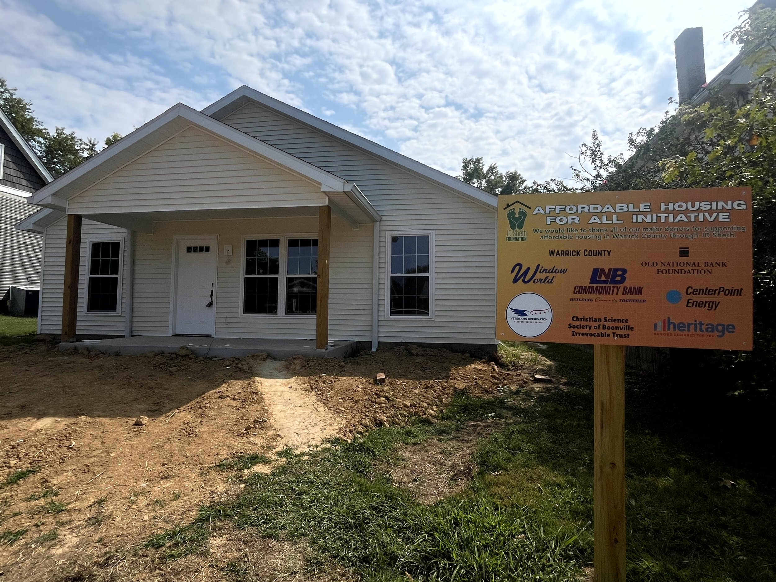 Affordable Housing for All / Home of the Brave Home Build