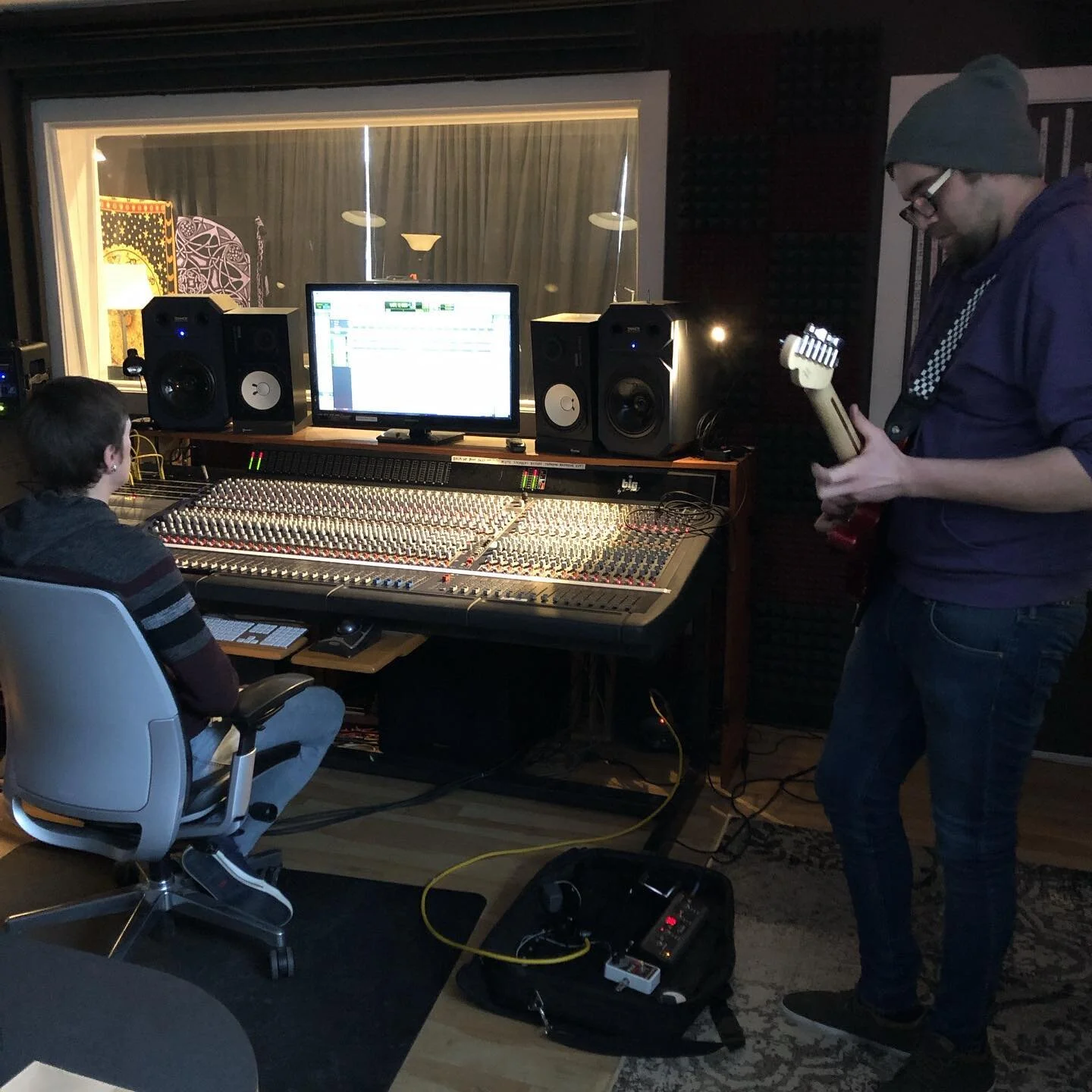 Studio Day One🤘🏼 #rivercitystudios #somepeopleskids #spkup