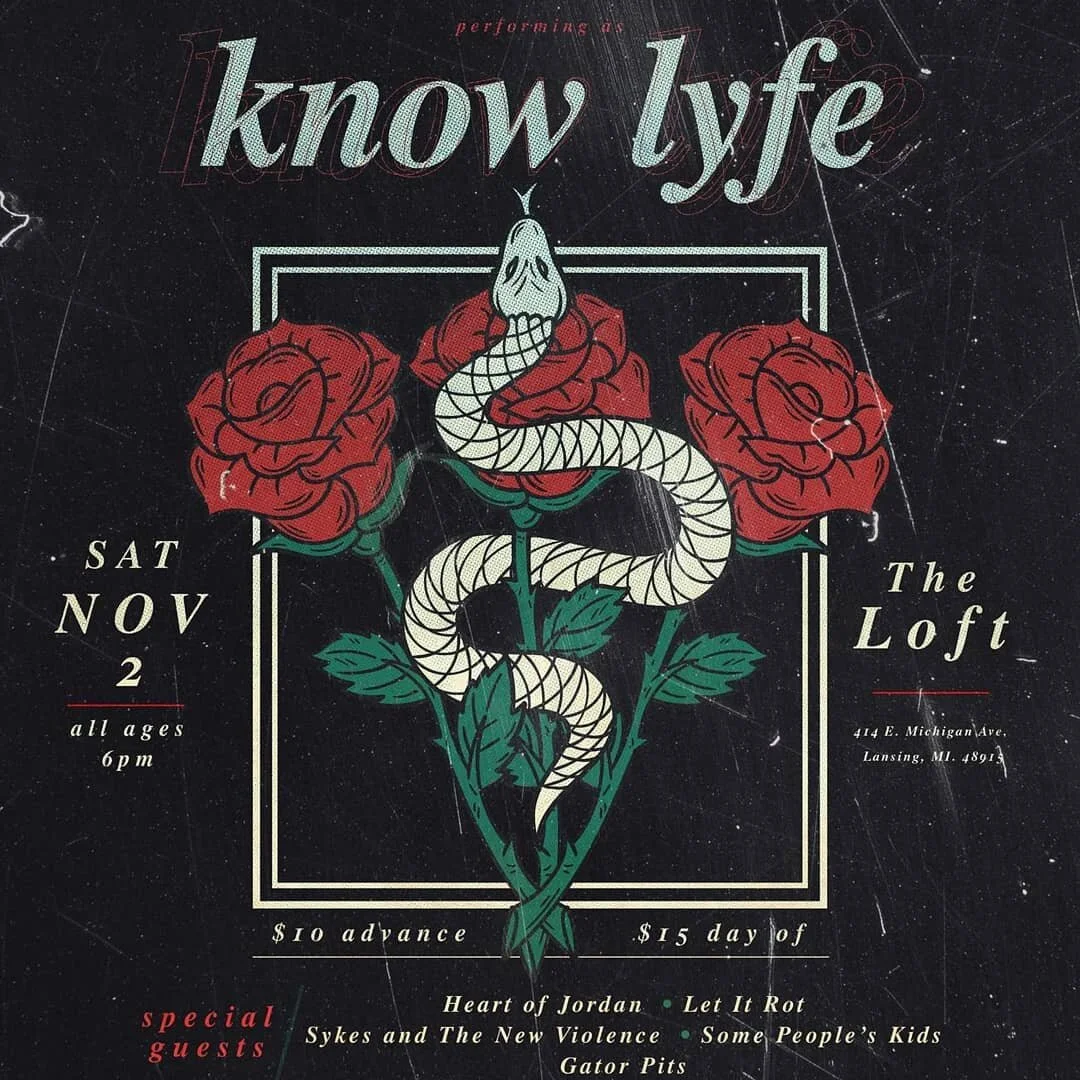 We're excited to play with our friends in November. Come have a fun Saturday night with us at The Loft!