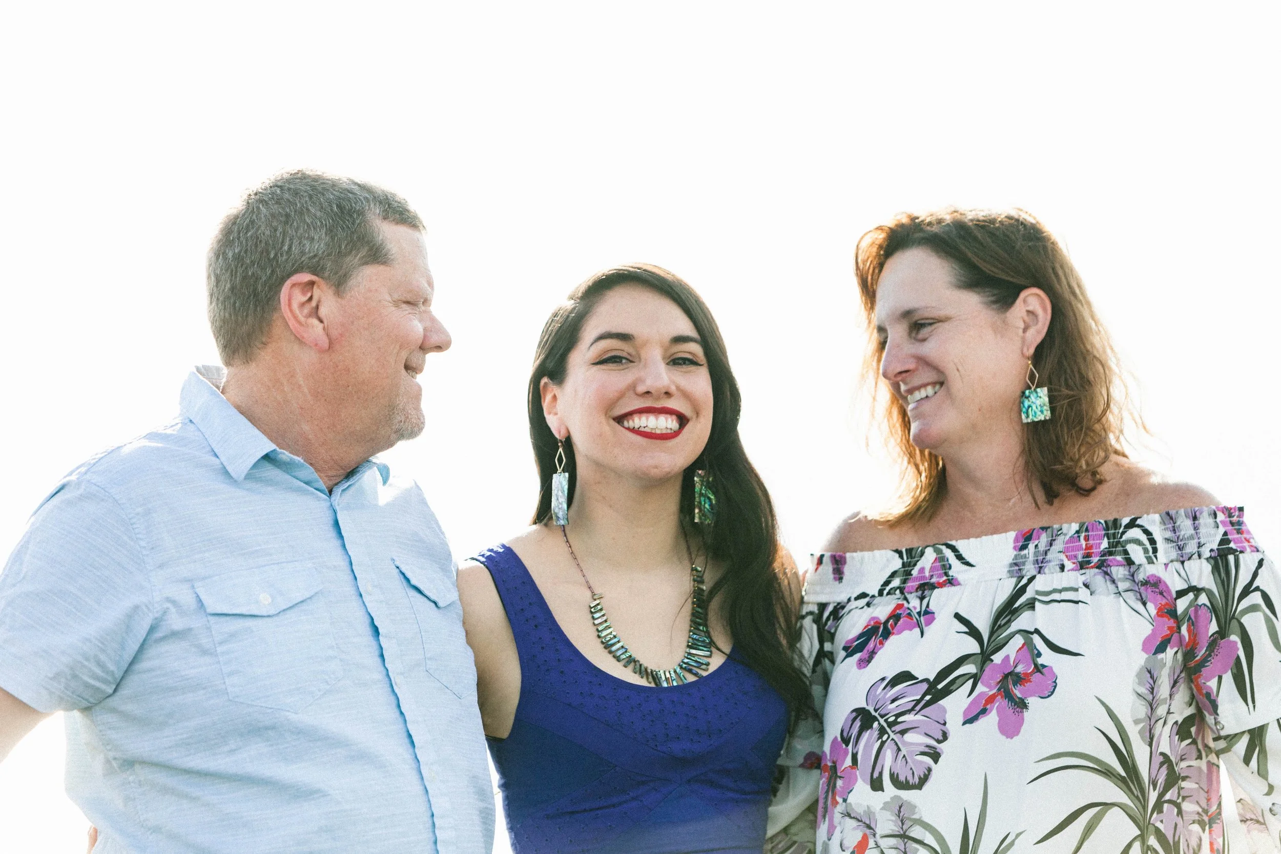 Gold Diamond Square Abalone Earrings
