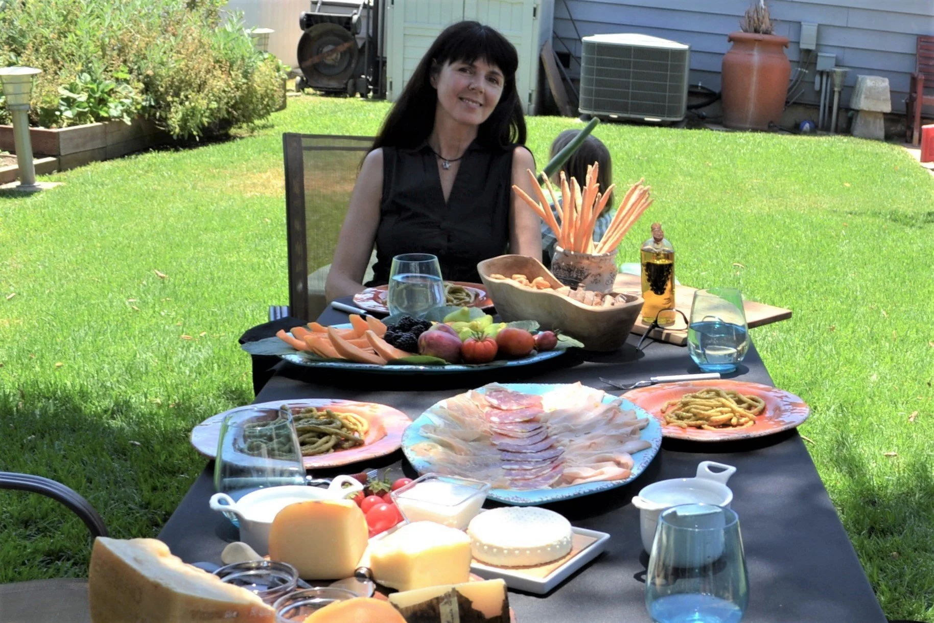  Many thanks to Italian Garden Project supporter Michela Merlo who arranged this wonderful visit with her friends Arianna, Luciano and Liam.  