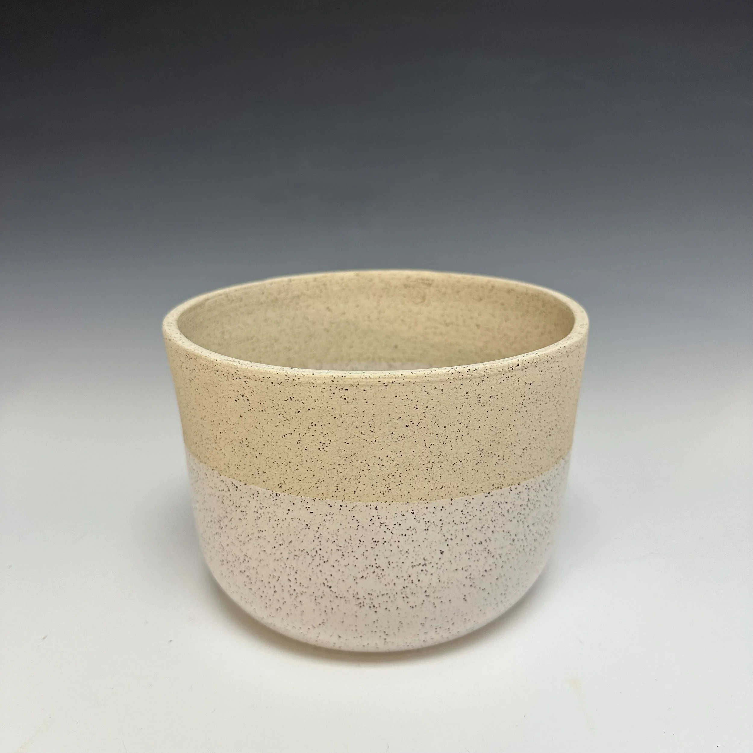 Speckled White Planter