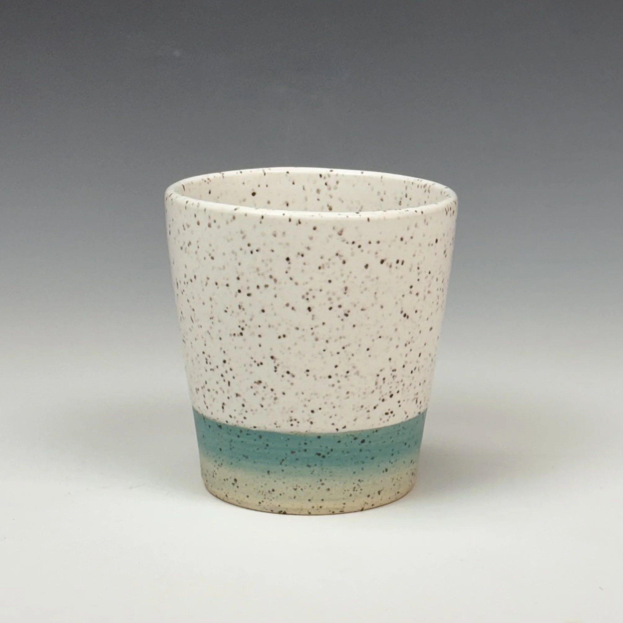Speckled White Turquoise Small Tumbler