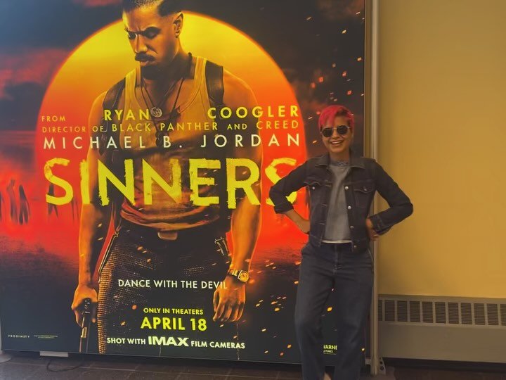 I LOVED @sinnersmovie 😱😻omg so much to love, too much to express rn but I will say that I cried so much at the juke joint dance scene. Bitch, tears!!!😭😭😭 Guaw. No spoilers, but it was so beautiful, so well directed and powerful, powerful ART😭❤️