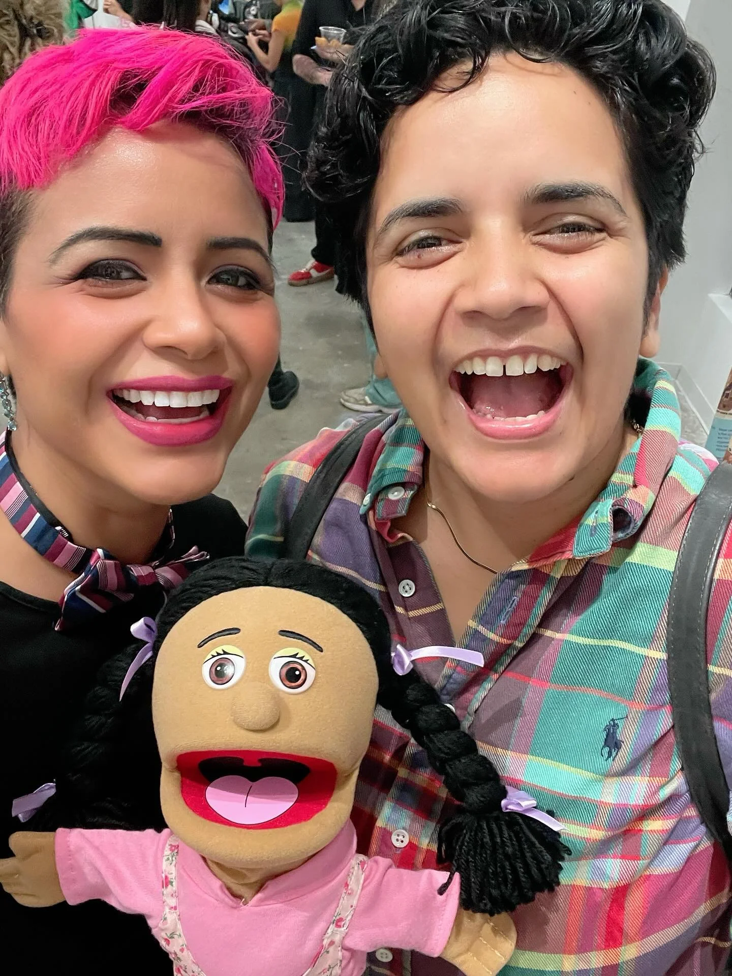 Last night at Opening Night of &ldquo;A Reference Letter For The Revolution&rdquo; curated by the fab Alison Kuo @kuoskies for the En Foco @enfocoinc_ Fellowship Exhibit💐 

What a beautiful, fun night surrounded by powerful artists, their powerful, 