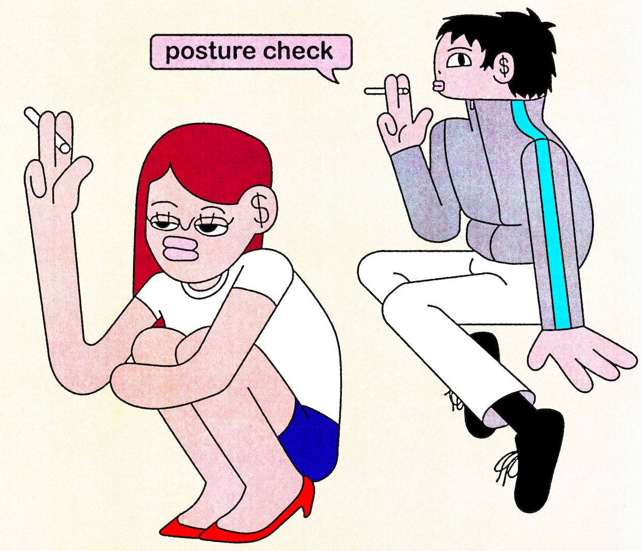 posture check