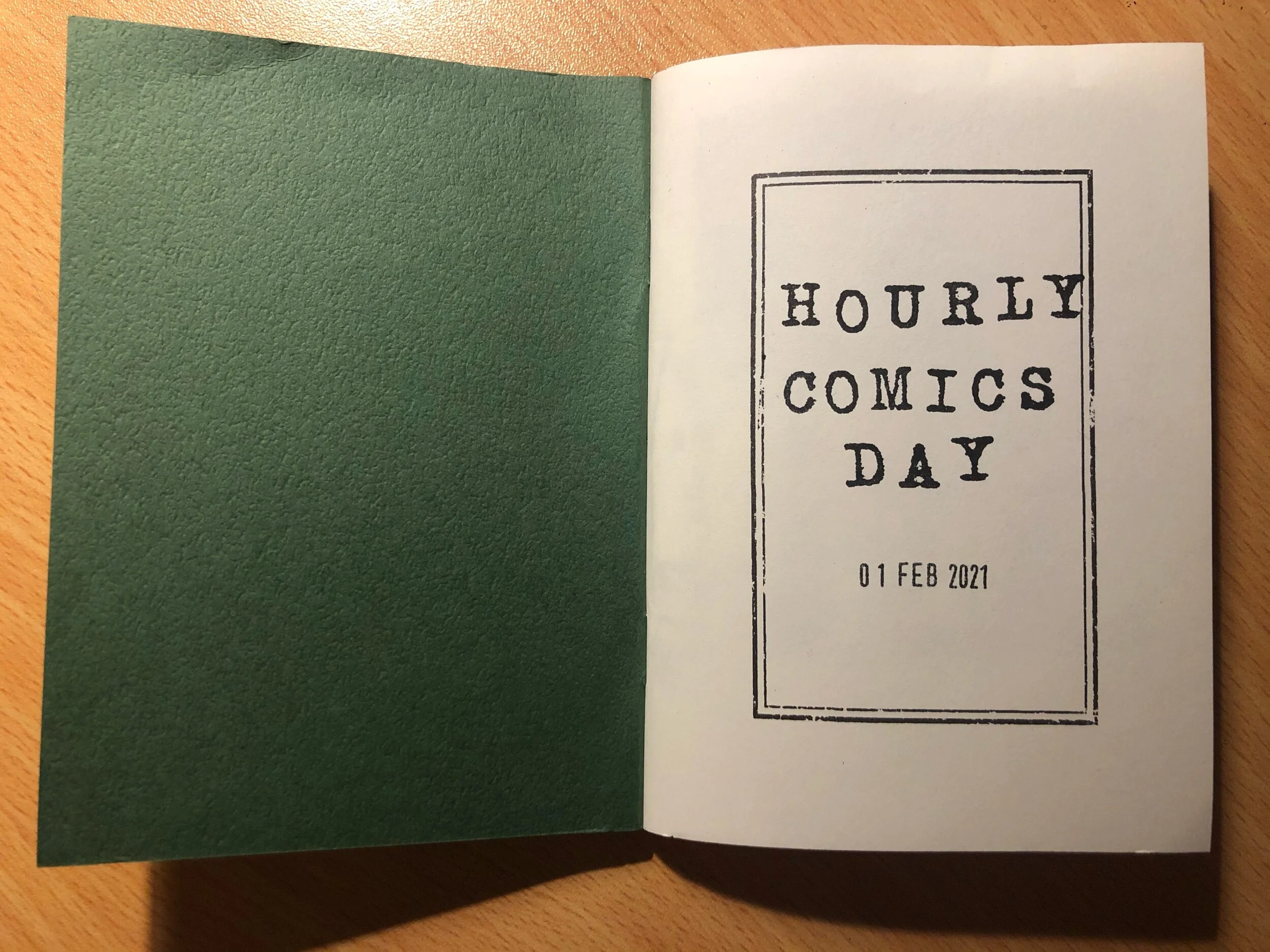 Hourly Comics Day 2021