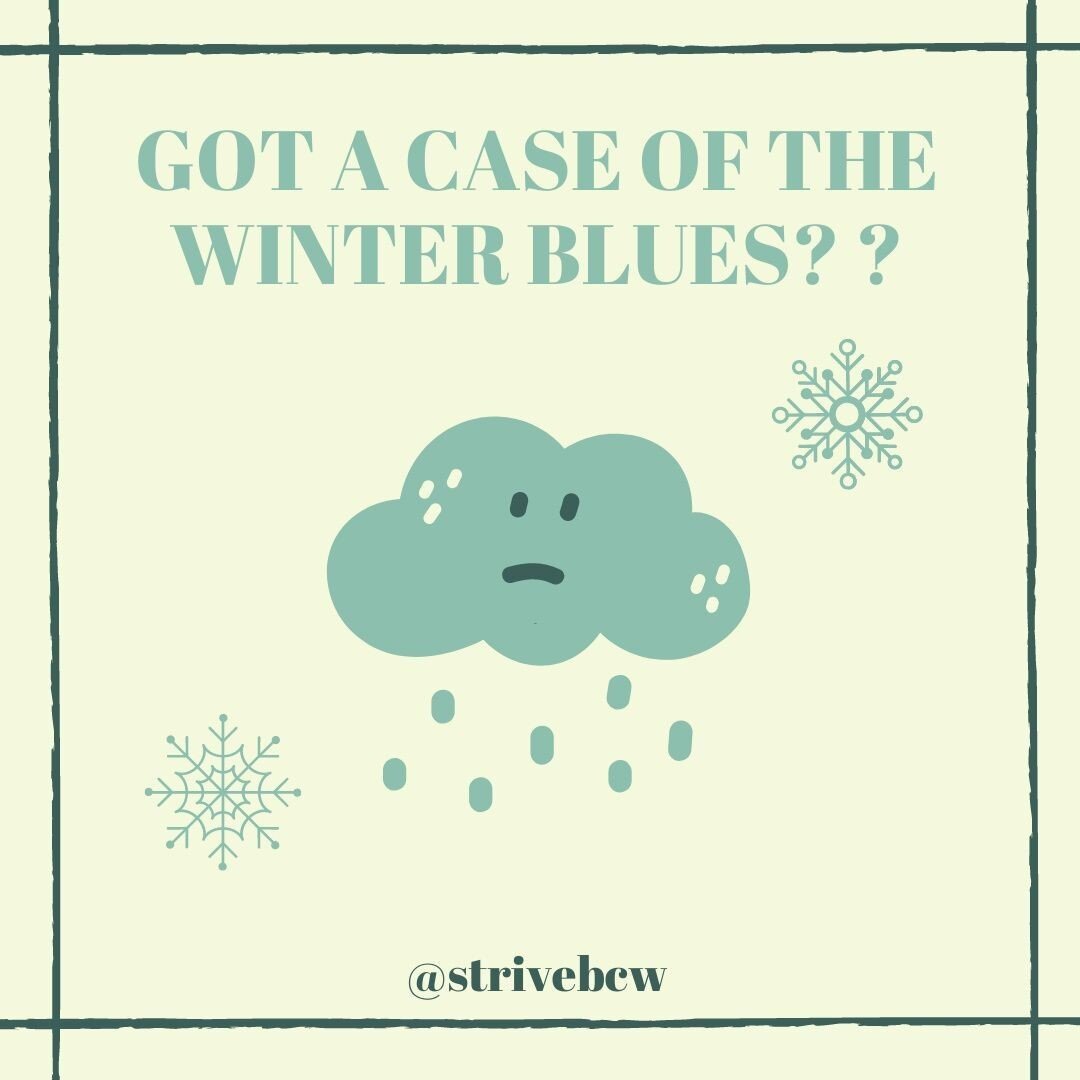 I feel you...The sky is 𝗴𝗿𝗮𝘆, the weather is 𝗰𝗼𝗹𝗱, the pandemic feels 𝗲𝗻𝗱𝗹𝗲𝘀𝘀 and 𝗦𝗔𝗗 (Seasonal Affective Disorder) is very real.⁣
It's no wonder you are 𝒻𝑒𝑒𝓁𝒾𝓃𝑔 𝒹𝑜𝓌𝓃 𝒶𝓃𝒹 𝑜𝓊𝓉!⁣
⁣
This time of year can be tough! Add 