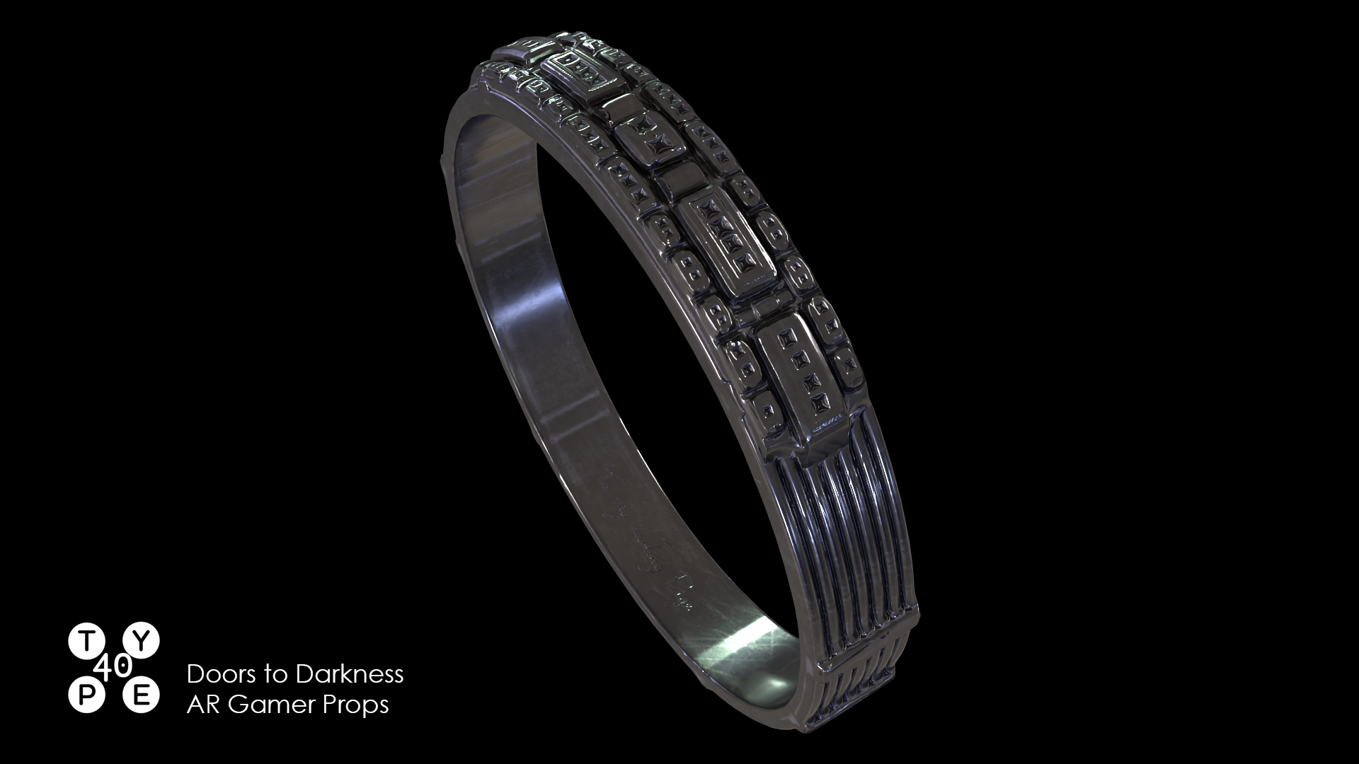 Doors to Darkness - Silver Bracelet