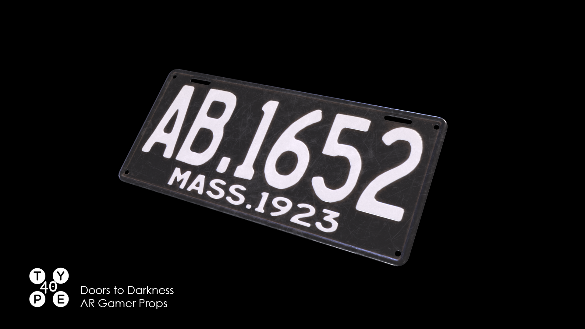 Doors to Darkness - Number Plate