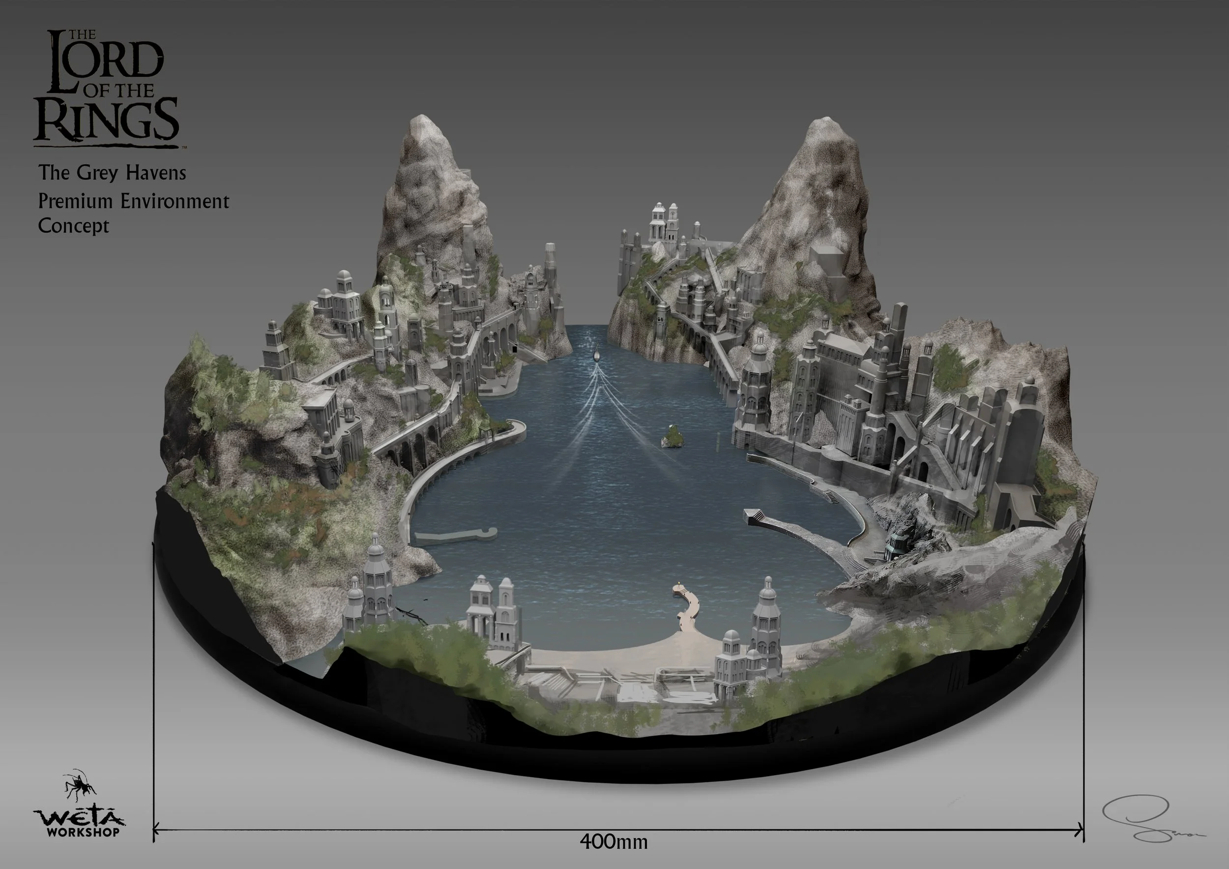 The Grey Havens environment concept