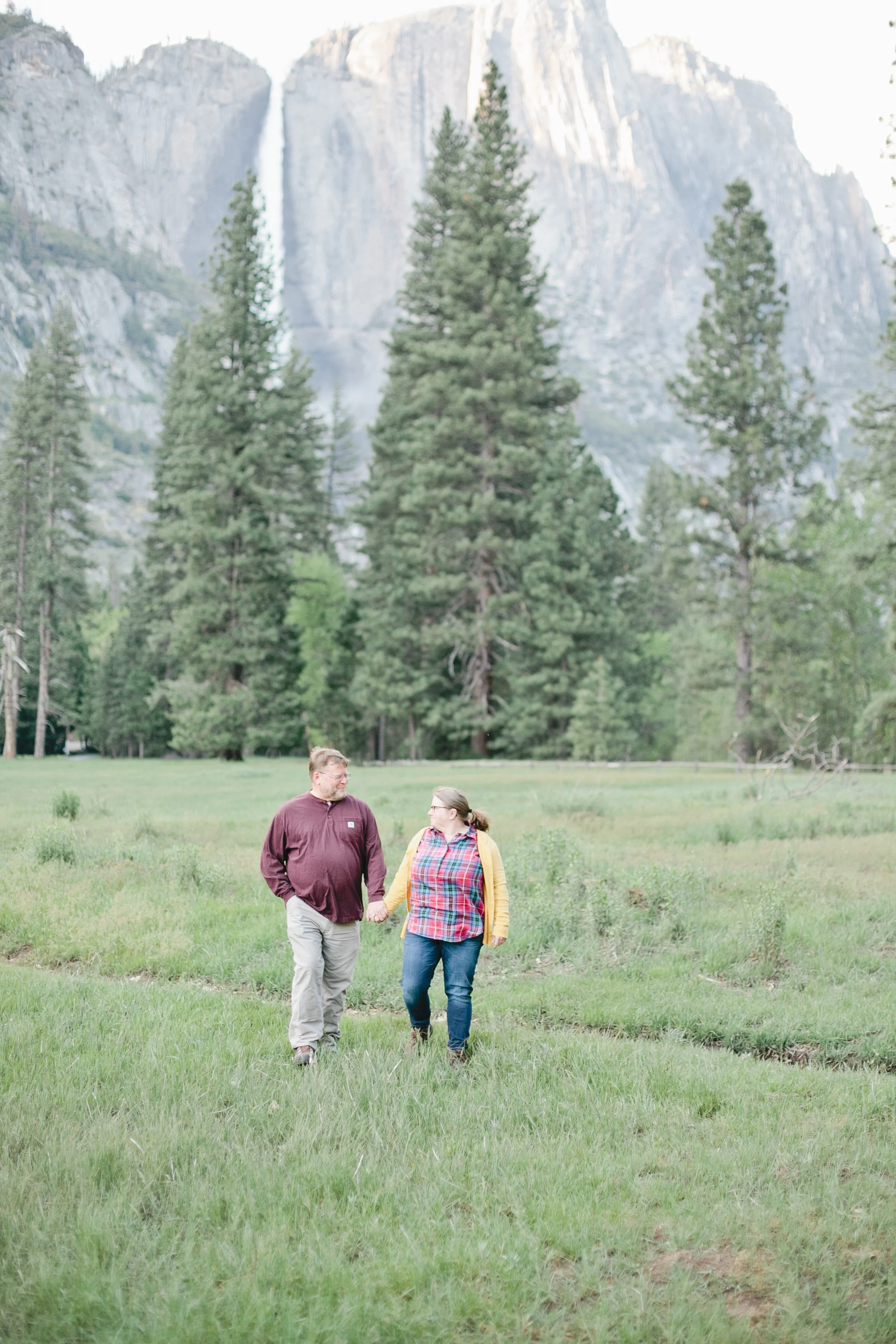Me with my husband (the German), Yosemite Valley in 2017
