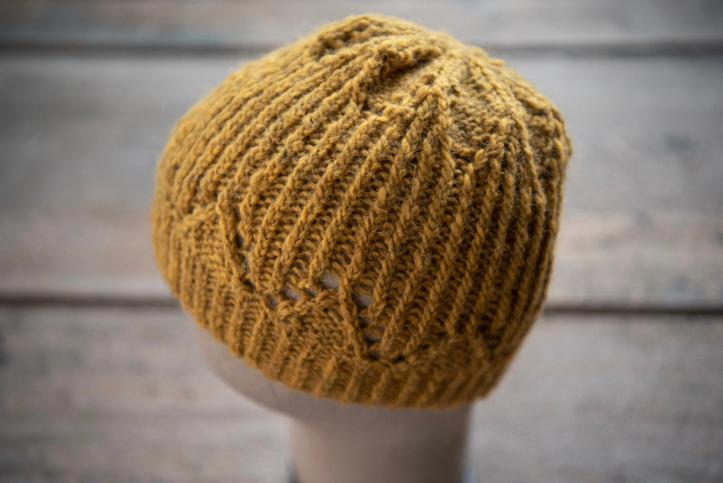 Twisted Stitch Hat Knitting Patterns